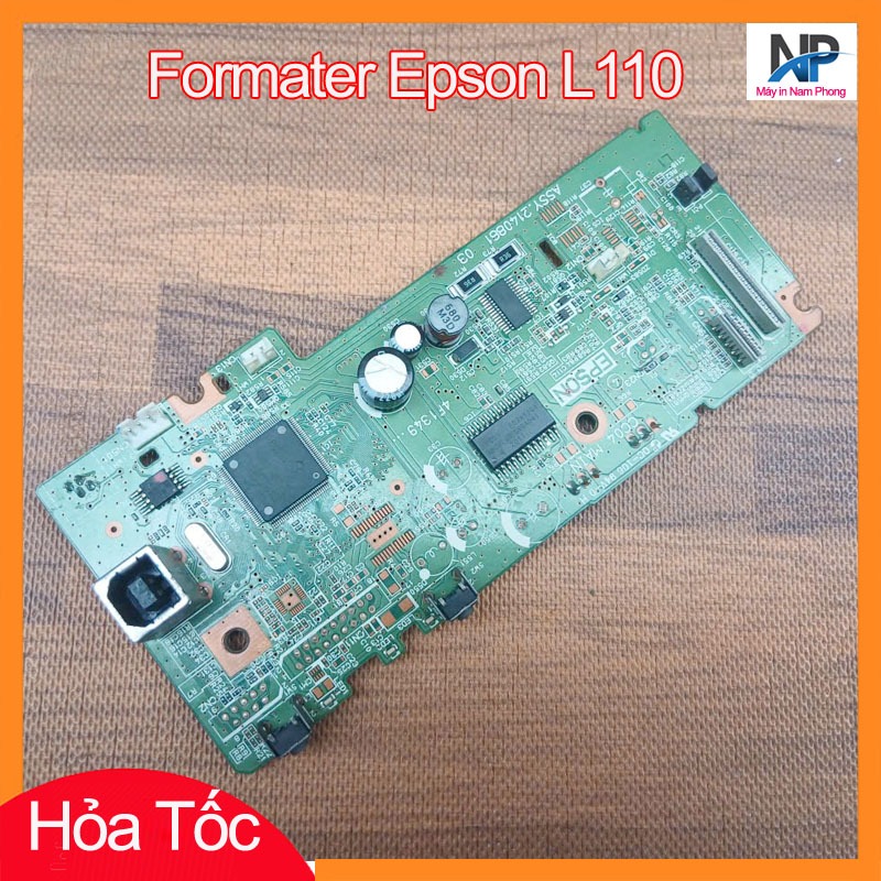 Bo Main Card Formatter Epson L110 - Tháo máy - Chạy Tốt