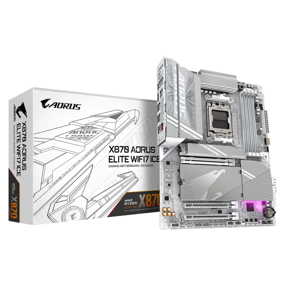 Mainboard GIGABYTE X870 AORUS ELITE WIFI7 ICE
