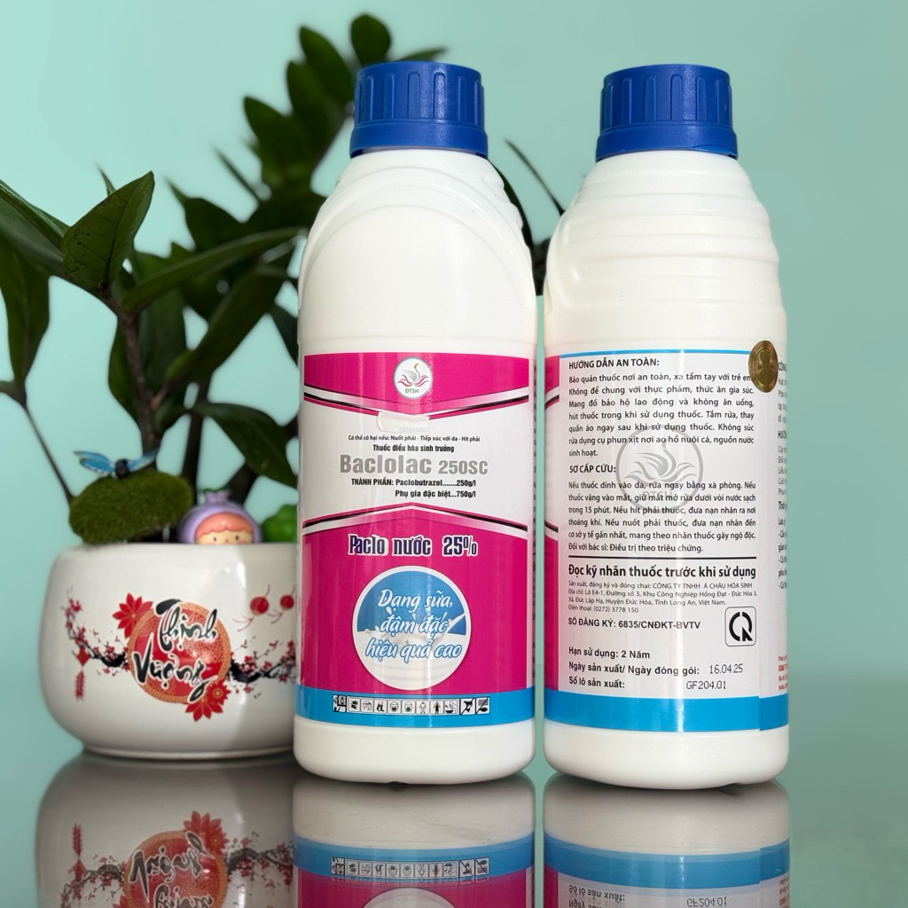 Baclolac 250SC (Paclo Sen Hồng Đồng Tháp) - Chai 1 lít