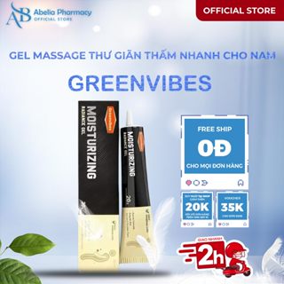  Gel Massage Body Cho Nam GreenVibes – Gel GREENVIBES Nam Dưỡng Ẩm Thấm Nhanh Kem Giúp Thoải Mái Tự Nhiên Nam 