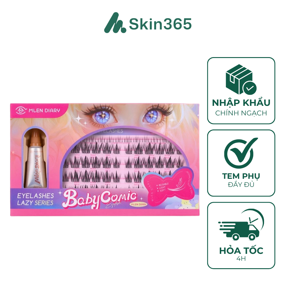 Mi Giả Mlen Diary Baby Comic Eyelashes