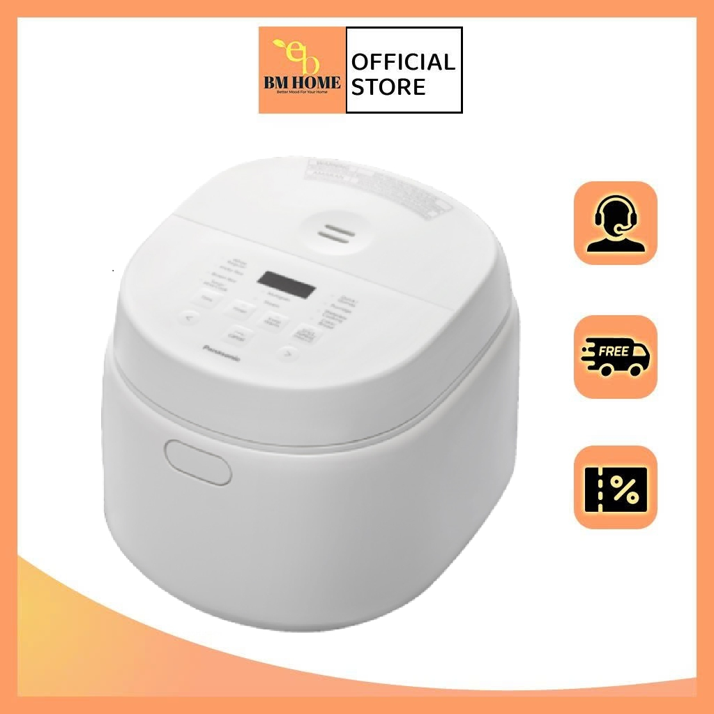 Nồi cơm điện tử Panasonic 1 lít SR-DL104WRA.1.8 lít SR-DL184WRA - Hàng chính hãng - Bảo hành 2 năm