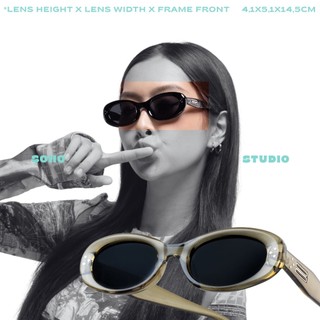   3 MÀU  Kính mát MOTA 2024 form oval Soho Studio thiết kế mới xu hướng Mắt Kính Nữ 