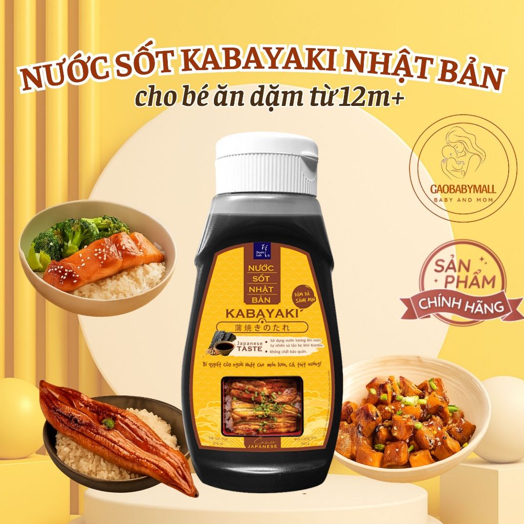 Nước Sốt Kabayaki Nhật Bản Chính Hãng 340g