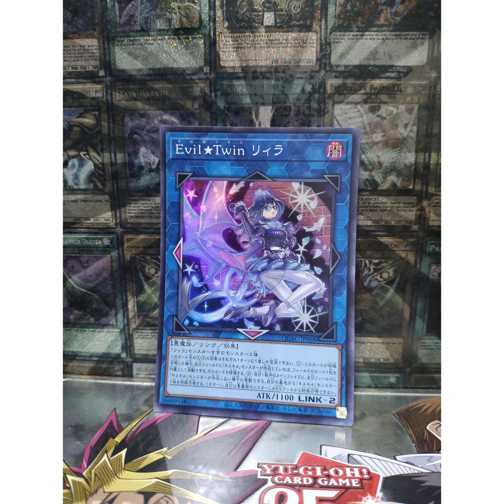 [ Đỗ Lạc 2 - Vui lòng xem mô tả ] Thẻ Bài Mint90 Yugioh Link Evil Twin Lil-la - Super