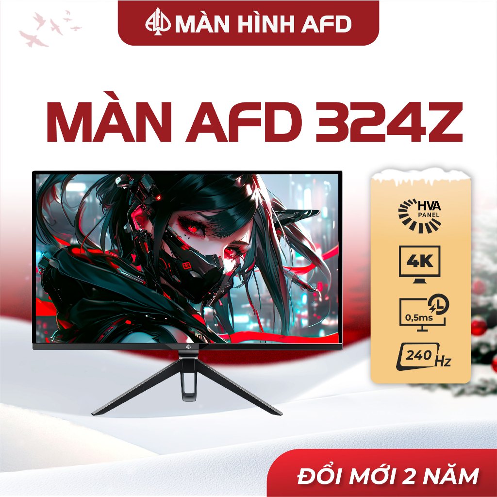 Màn hình máy tính AFD 324Z 32'' 4K 240Hz Qled HVA Type-C - Chuyên Game