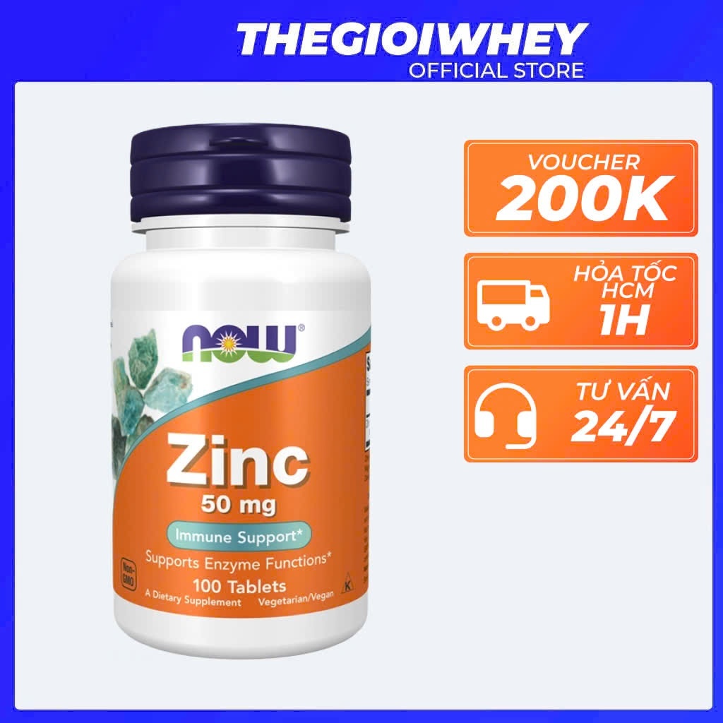 Now | Now Zinc 50mg 120 tab