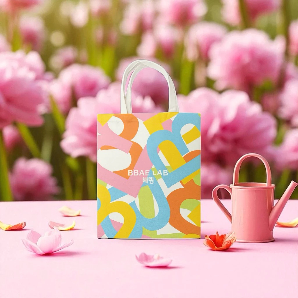 Túi tote vải bố canvas Balporo BBae Lab Hàn Quốc