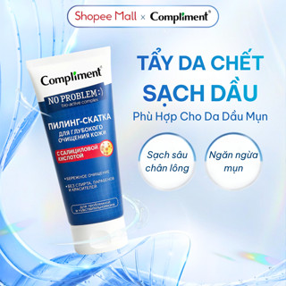  Gel Tẩy Tế Bào Chết Mặt Compliment Sạch Sâu Kiềm Dầu Đều Màu & Dịu Nhẹ Cho Da Mụn 80ml 