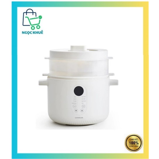 Nồi nấu chậm đa năng Locknlock Bianco Multi-function Slow Cooker 2.5L EJP164IVY