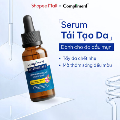 Serum Dưỡng Da Compliment Tái Tạo, Se Khít Lỗ Chân Lông, Mờ Thâm Sạm Cho Da Dầu 27ml