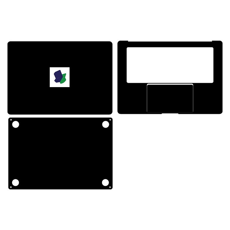 Decal skin MacBook Air 15 inch M2 2023 cắt sẵn mặt ABC