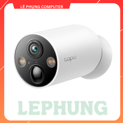 Tapo C425 Camera WIFI ngoài trời TP-Link | 2K 4MP | Đế nam châm | Pin 10KmAh | Cài đặt App Tapo | Bả