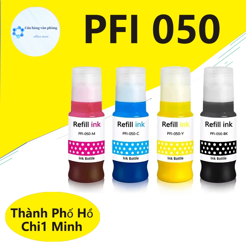 Mực Canon PFI 050 PFI050 cho máy in Canon TC-20 TC-20M printer Canon TC20 TC20M