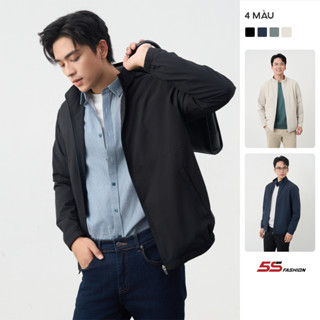  Áo Khoác Nam Thời Trang Lót Lông Cổ Trụ J-FURTECH 5S FASHION Nhẹ Ấm Lịch Lãm M0AKH25005 