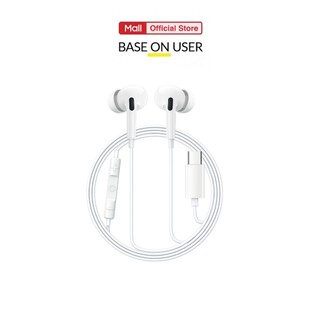  Tai nghe có dây chân cắm Type-C Baseus Encok C18 ,tích hợp Micro dùng cho Android Oppo Samsung IP15 16 17 dài 110cm 