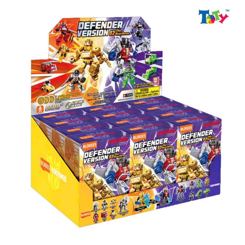 [NEW CÓ SẴN] Box Mô Hình Hộp Mù FULL SET Transformers DV01, DV02, DV03, DV04,DV05 Chính Hãng Blokees