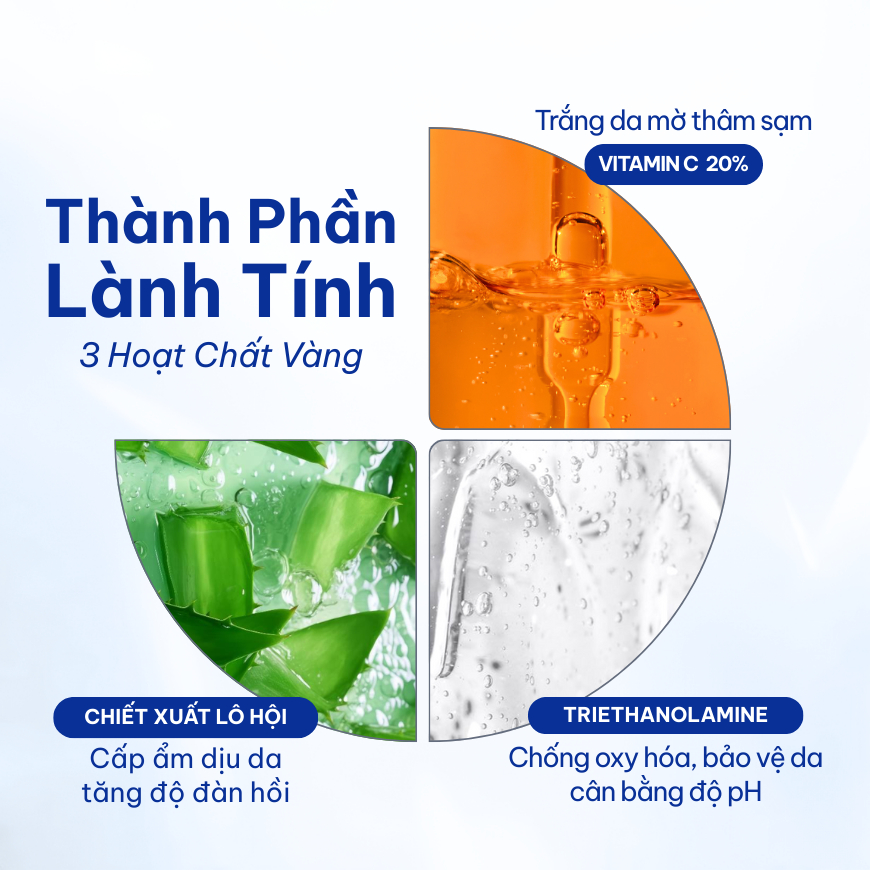 Serum Vitamin C 20% Compliment Dưỡng Trắng, Mờ Thâm Sạm, Cấp Ẩm Tăng Đàn Hồi 27ml | BigBuy360 - bigbuy360.vn