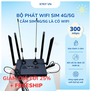 BỘ PHÁT WIFI TỪ SIM 4G/5G CÔNG NGHIỆP R611 PRO – VỞ HỢP KIM CHẮC CHẮN SÓNG MẠNH ỔN ĐỊNH MỌI LÚC!