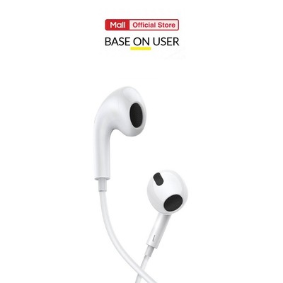 Tai nghe nhét tai jack cắm 3.5mm Baseus Encok H17 tích hợp micro chất liệu ABS siêu bền, dài 110cm