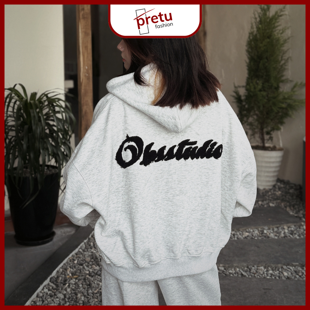 ÁO HOODIE ZIP | SET ĐỒ BỘ OBSSTUDIO Unisex | Freesize