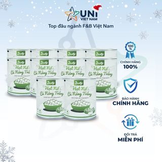   COMBO 10 Lon 850g  Hạt Nổ Củ Năng ZESTTY  Hồng Trắng  Giòn Dai Làm Topping Trà Sữa Giá Sỉ 