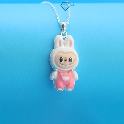 Dây chuyền bạc cho bé mặt labubu dễ thương DCT0121 - Trang Sức TNJ