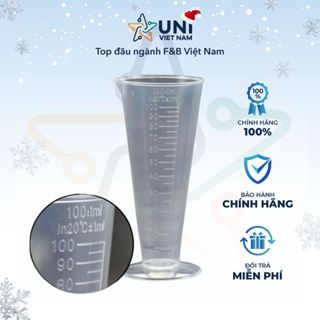  Ly Đong Có Chia Vạch Bằng Nhựa Dung Tích 100ml Dùng Cho Pha Chế 