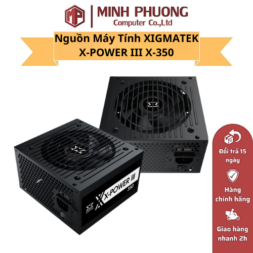 Nguồn Máy Tính XIGMATEK X-POWER III X-350 - Hàng Chính Hãng