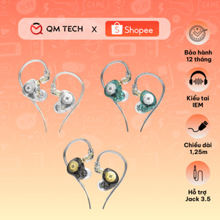  Tai nghe KZ EDX Pro có Mic IEM Hàng Chính Hãng - QMTECHSTORE 