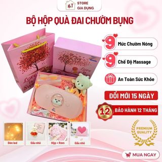  Đai Đeo Massage Chườm Ấm Giảm Đau Bụng Kinh Nguyệt Máy Massage Cho Phụ Nữ Quà Tặng Bạn Nữ 