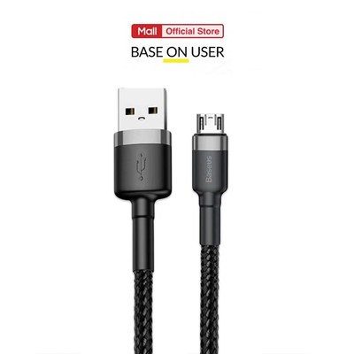 Cáp Sạc Baseus Cafule Micro USB dành cho Smartphone Android Samsung 1m/2m/3m ( 2.4A/1.5A/2A )