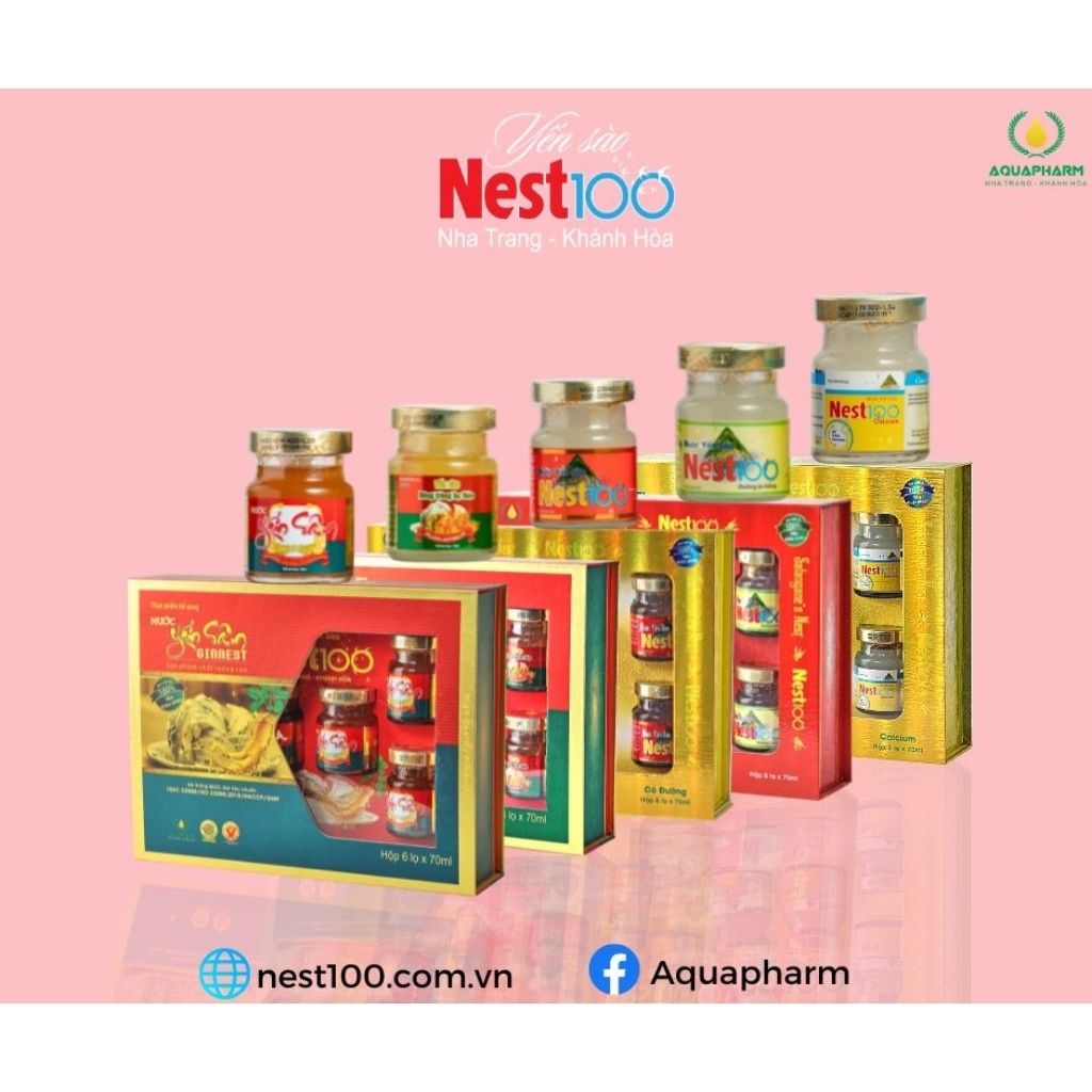 Nước yến sào NEST100 NHA TRANG _KHÁNH HÒA  Việt Nam 35%