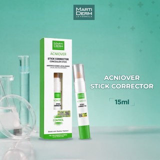  Bút che khuyết điểm & làm giảm mụn - MartiDerm Acniover Cover Stick Corrector  15ml  