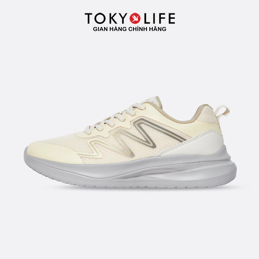 Giày chạy bộ trợ lực nữ TOKYOLIFE siêu nhẹ, êm mềm thoáng khí bám sàn tốt 40004874