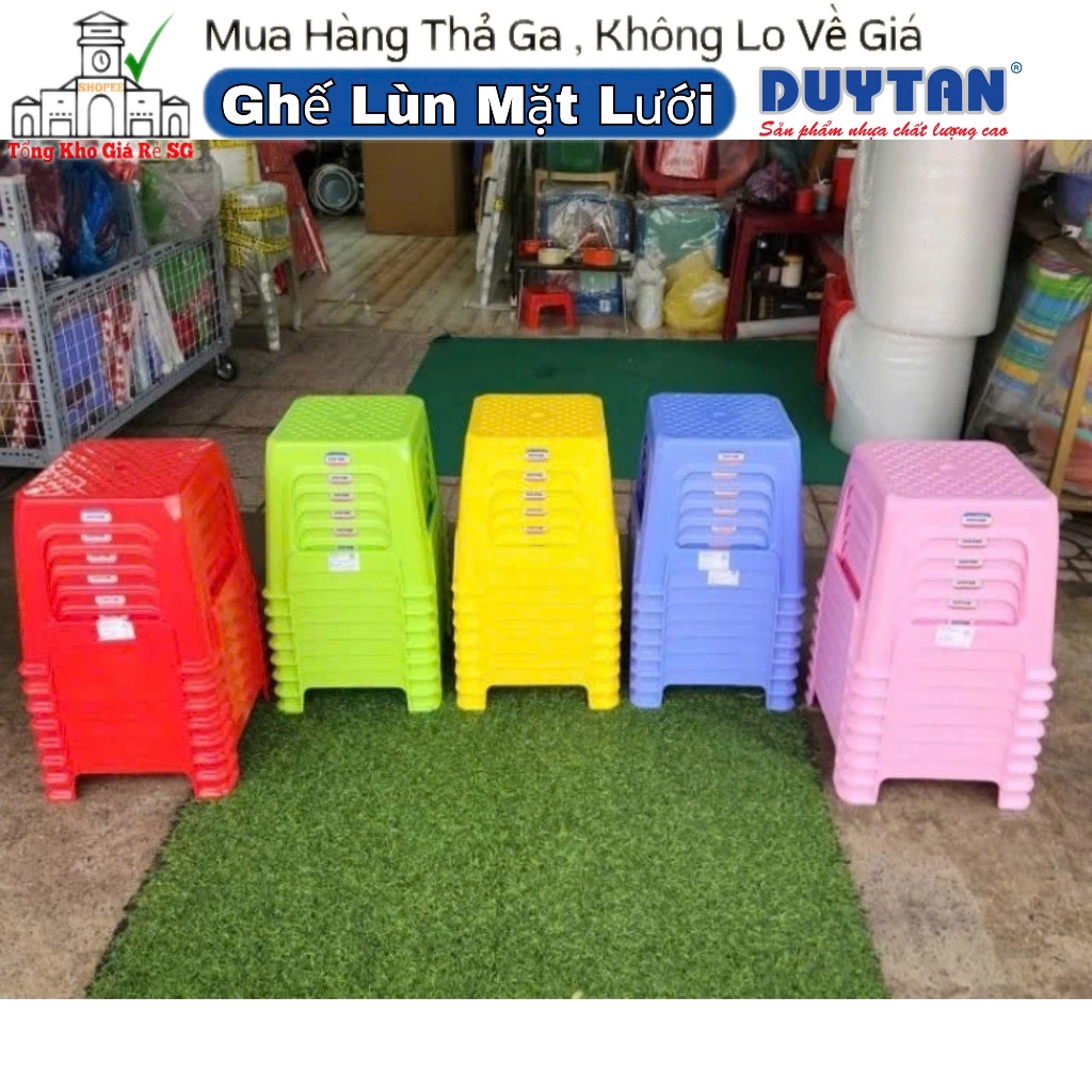 💥COMBO 4-8-10-20 Ghế Lùn Lưới Duy Tân, Quán Ăn Vỉa Hè Ngồi Bàn Thấp 💥 Tổng Kho Giá Rẻ SG 💥