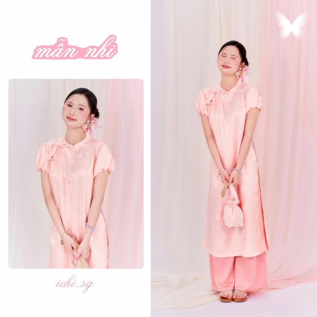 Mùa Yên - Áo dài Mẫn Nhi - ICHI.SG