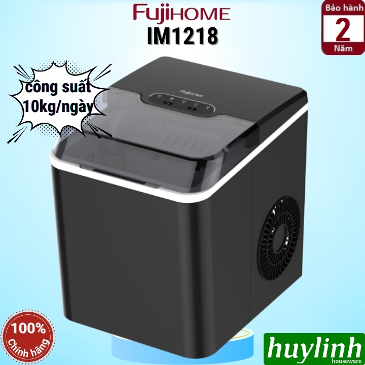 Máy làm đá viên gia đình FujiHome IM1218 - 10kg/ngày - 9 viên/lần