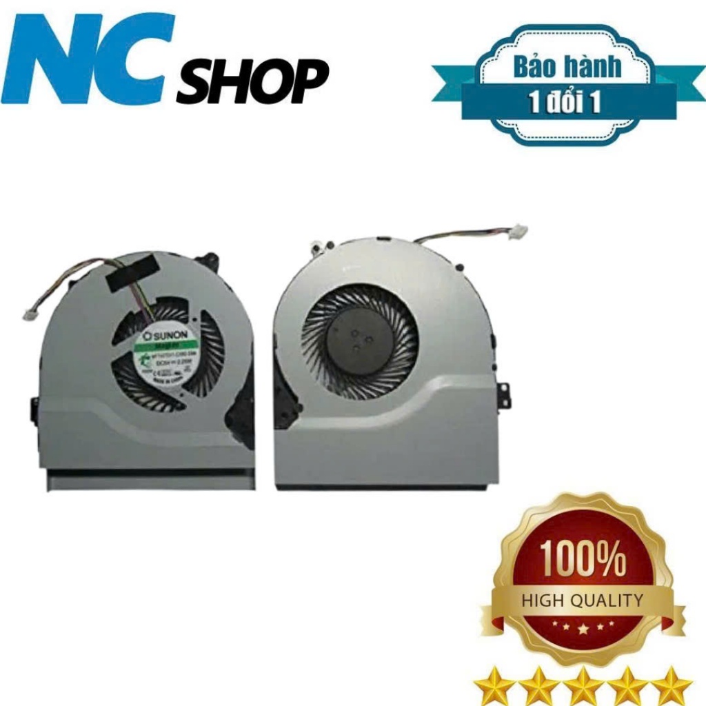 QUẠT LAPTOP ASUS K55D X55D X750JA X750JB - K55D CPU AMD (3PIN)