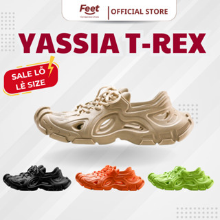   Xả Hàng  Dép Đúc Nguyên Khối Yassia T-Rex Dép tập Gym Chạy bộ Đi Mưa Chống Trơn Trượt EVA Cao Cấp Bền Đẹp 