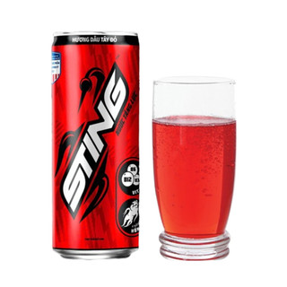 Sting Dâu Lon Thùng 24 Lon 320 Ml