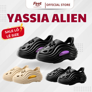   Xả Hàng  Dép sục nguyên khối nam nữ Yassia Alien chất liệu EVA siêu êm nhẹ 4cm chống trơn trượt cao cấp FeetVN 