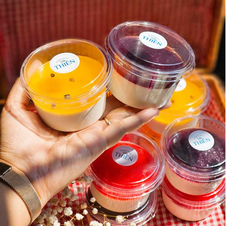 50 Hủ Nhựa Tròn Mini XY583 Đựng Bánh Lạnh 150ml, Pudding, Tiramisu, Rau câu - XY583 (150ML)