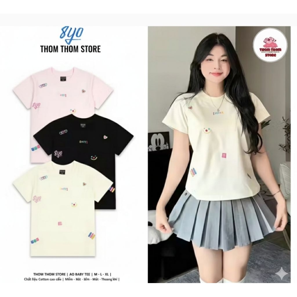 Áo BabyTee 8YO- THOM THOM STORE