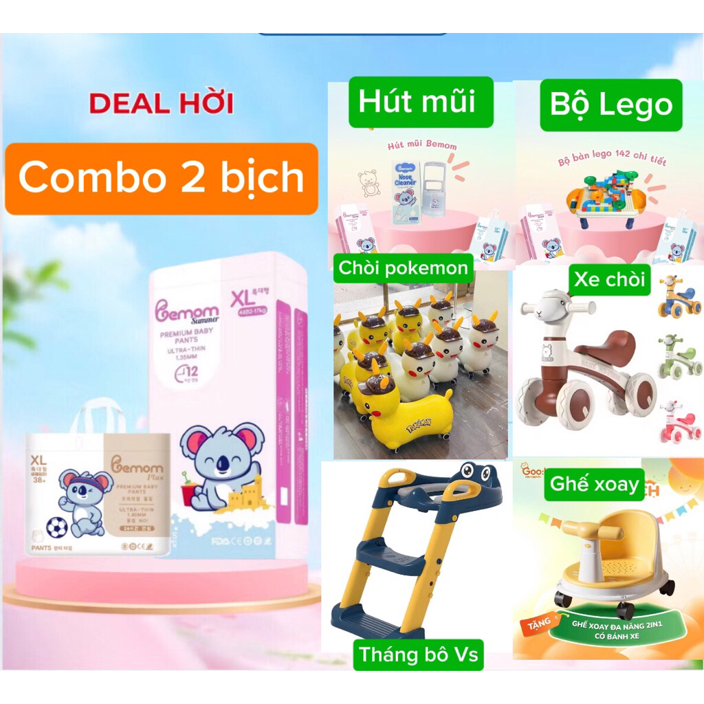 Tã Bỉm Dán Quần Bemom siêu mỏng, bỉm BEMOM,TÃ BEMOM, BEMOM siêu mềm,hút Đủ size NB/S/M/L/XL/2XL/3XL