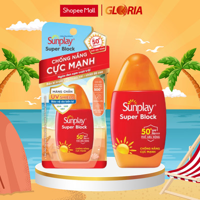 Sữa Chống Nắng Cực Mạnh Sunplay Super Block SPF 50+, PA++++ 30g/70g