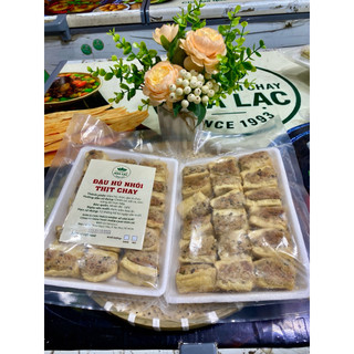 Đậu hủ nhồi thịt chay 500gr /vỹ  Hoa Lạc ( giao hỏa tốc  tphcm)