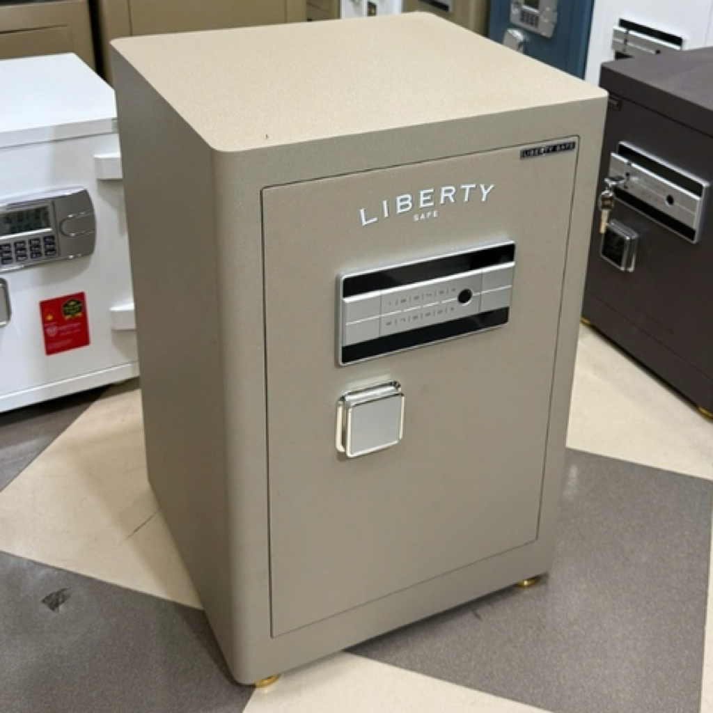 Két sắt thông minh Liberty LB68S vân tay có báo động qua app 75kg cao 68 cm