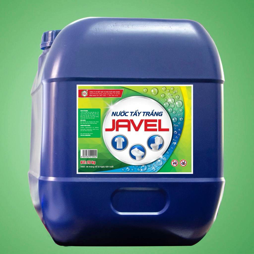 Nước tẩy JAVEL công nghiệp Đức giang 20KG Chính Hãng