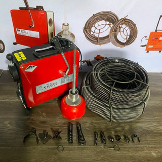 Máy thông cống 150 - công suất 1800w ( kèm 2 cuộn dây D8-16mm)